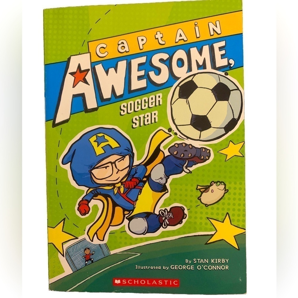 Scholastic Captain Awesome Soccer Star Kids Book by Stan Kirby